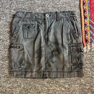 Vintage Ralph Lauren Camo Mini Skirt